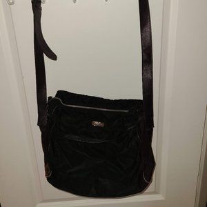 Vintage Black Canvas Dolce & Gabbana Cross Body Bag